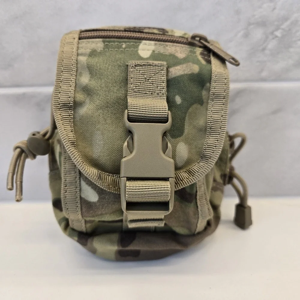 ARMY STYLE SCORPION CAMOUFLAGE 1 QUART CANTEEN POUCH Nwot‎